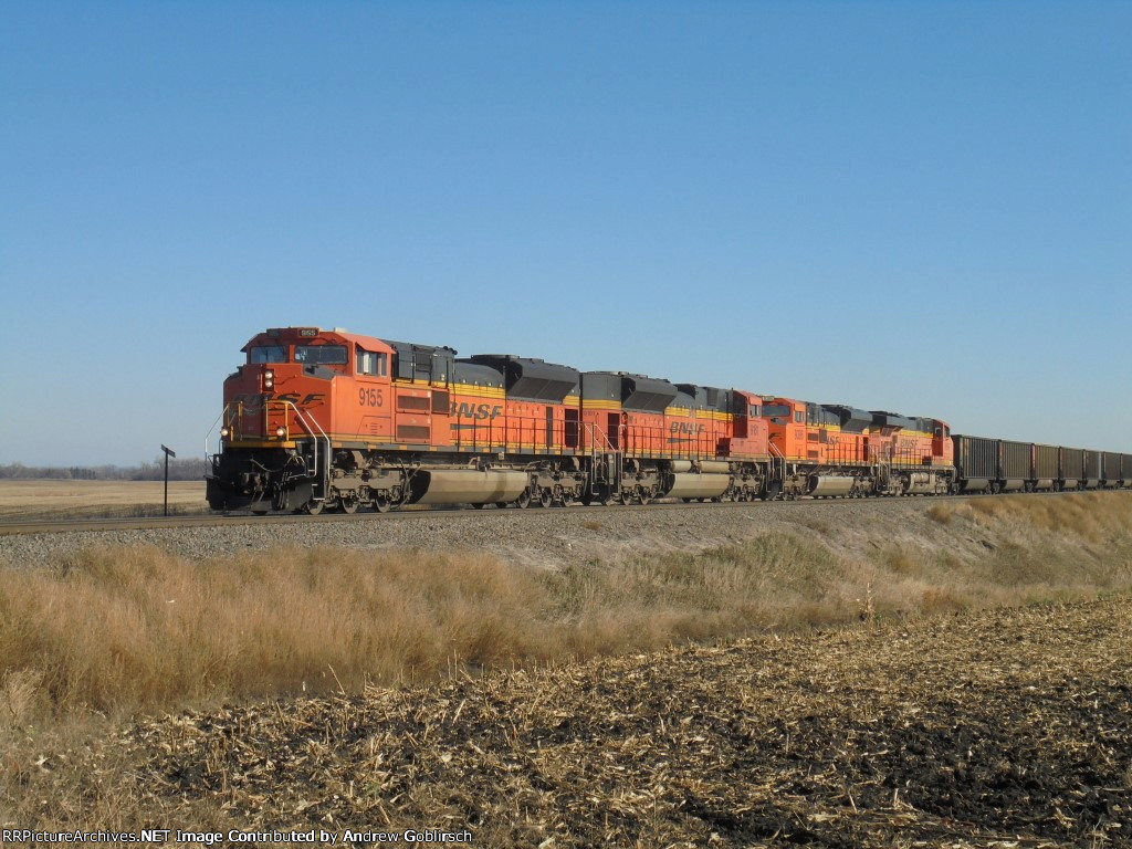 BNSF 9155, 9181, 9386 + 6169